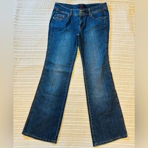 C’est Toi USA Women’s Jeans Size 13 Bootcut Style C065 Stretch Blue Denim